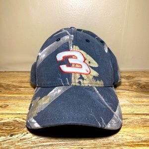 Dale Earnhardt Vintage Realtree Camo Loopback Hat Nascar Racing